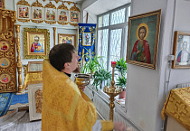 В Благовещенском храме города Кургана за счёт старины обновляется внутреннее убранство