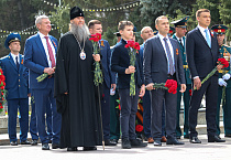 Митрополит Даниил принял участие в торжественных мероприятиях в честь Дня Победы