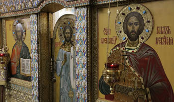 Воскресная Литургия в Александро-Невском соборе Кургана