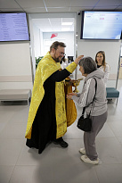Освящение храма в Курганской областной больнице