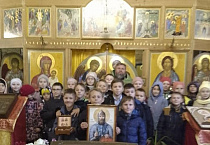 Третьеклассники курганской школы посетили с экскурсией храм святого Георгия