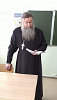 Курганский священник на «Уроке мужества» говорил о второй  Чеченской войне, в которой сам принимал участие