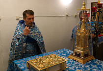 В Покровском храме в престольный праздник совершена архиерейская Литургия