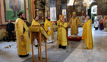 Литургия в день Иконы Божией Матери Боголюбская