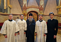 Митрополит Даниил совершил Литургию в главном монастыре Русской Православной Церкви