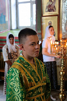 Литургия в День Святой Троицы