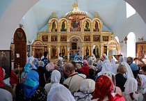 Курганский храм отметил 120-летие явления Порт-Артурской иконы «Торжество Пресвятой Богородицы»