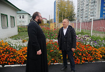 В Кургане приходская воскресная школа получила двойной подарок от благотворителя