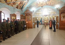 В Богоявленском соборе города Кургана состоялось верстание в казаки