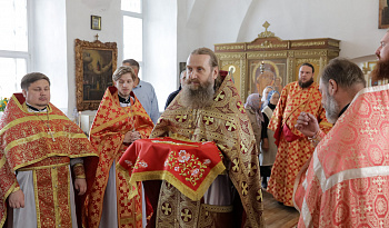 Литургия в день Усекновение главы Пророка, Предтечи и Крестителя Господня Иоанна