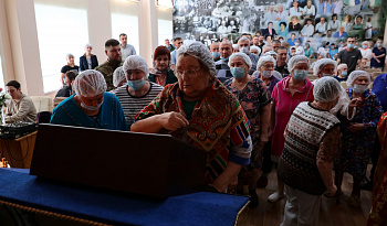 Казанская икона Божией Матери в госпитале ветеранов