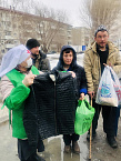 В Кургане продолжает действовать православный  благотворительный проект «Сквер Милосердия» – территория добрых дел»