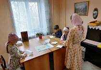 В храме Кургана прошло мероприятие для детей