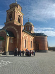 В селе Глядянском детсадовцы посетили строящуюся церковь