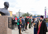 В Кургане освящён монумент земляку - Герою Советского Союза