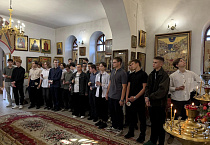 Курганские гимназисты впервые посетили храм