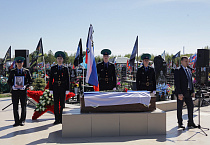 В Кургане состоялось погребение останков погибшего в 1941 году советского воина – деда секретаря Курганской епархии