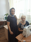 Рукодельницы швейной мастерской "Нить добра" учились шитью по шаблонам