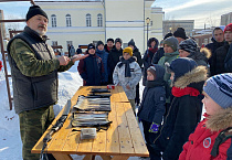 Курганские казаки в день защитника Отечества  провели турнир «Богатыри земли русской»