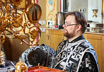 В день тезоименитства митрополит Даниил совершил Литургию в Александро-Невском соборе Кургана